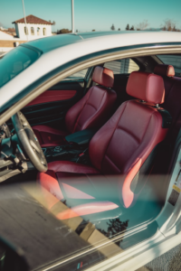 Clean car interior after detailing